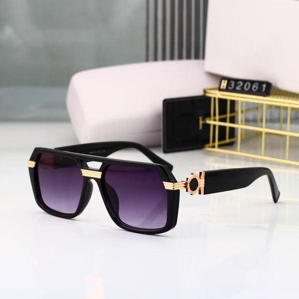 Tasarımcı Güneş Gözlüğü Erkek Kadın Gözlük Açık Rüzgar Geçirmez Gözlük PC Çerçeve Moda Klasik Bayan Güneş gözlüğü Aynalar_voghion.com