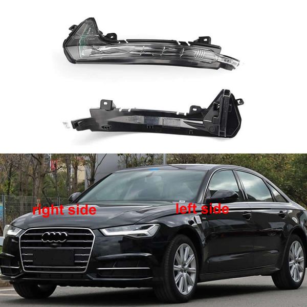 Para audi a6 a6l c7 2012-2018 acessórios do carro espelho retrovisor lateral pisca pisca luz repetidor lâmpada 1 pçs