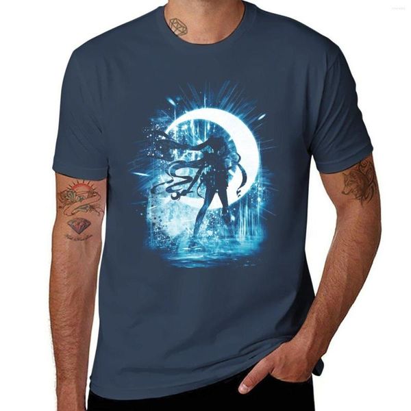 Polo da uomo Moon Storm T-Shirt Camicetta Ragazzi Camicia con stampa animalier Abiti carini Felpe Cotone da uomo