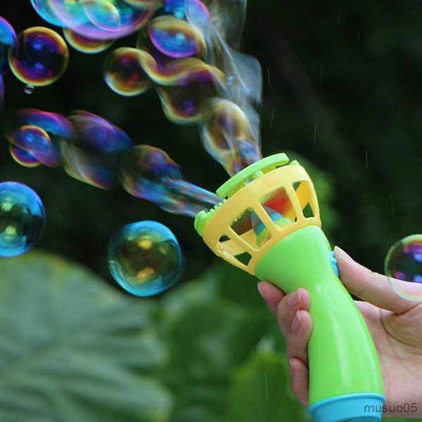Sand Play Water Fun Electric Bubble Wands Machine Kids Toys Water Blowing Toys Bubble Maker Automatic Fun Outdoor Play Toy For Kids Gifts R230620