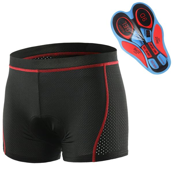 Pantaloncini intimi da ciclismo da uomo Pantaloncini da ciclismo MTB imbottiti traspiranti