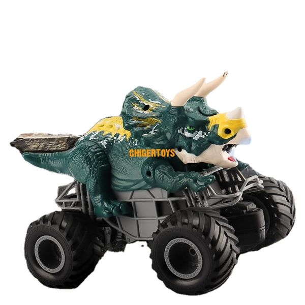 RC Auto Spray Off-Road Klettern Dinosaurier Fahrzeug Fernbedienung Tyrannosaurus Rex Triceratops Kinder Fahren auto Spielzeug Kinder Geschenke