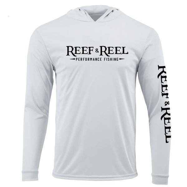 Outros Artigos Esportivos Reel Reel Fishing Vestuário Summer Outdoor Sleeve Long Sleeve T-shirt Com Capuz Proteção Solar Respirável Roupas de Pesca Homme Peche 230619