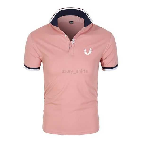 camicia da golf 2023 estate Designer Mens Polo Camicie Maschile Casual Marca Cotone Manica corta da uomo di alta qualità Camicia da golf Estate Palestra Top polo firmata 3ZCH7