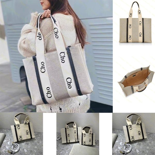 Tasarımcı Çanta Kadın Woody tote çanta çanta moda lüks kadın crossbody tasarımcılar crossbody woody tasarımcı saman kabuklu güneş ışığı tote okul çantası