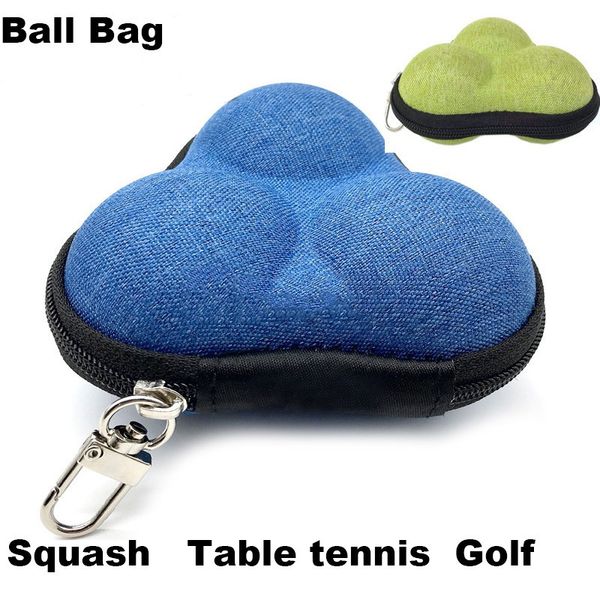 Bolsas para tênis Bolas de Squash Bolsas de Mesa Três Golfes Lindas Bolsas de Armazenamento Fone de Ouvido Bolas de Ping Capa 230619