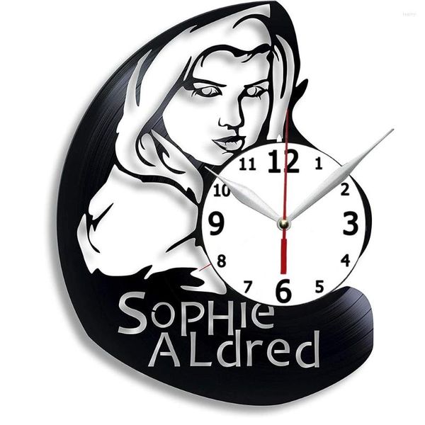 Relojes de pared Decoración Reloj Compatible con Sophie Aldred La imagen de la celebridad A