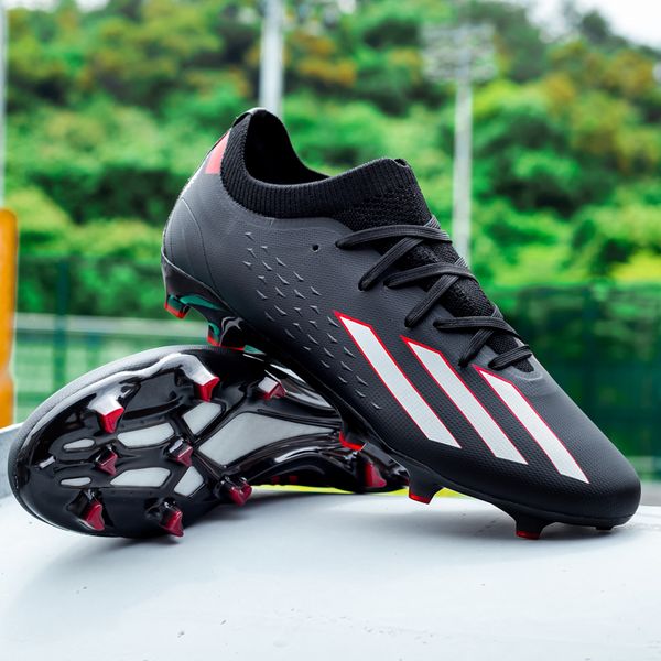 Altri articoli sportivi Scarpe da calcio da uomo Stivali da calcio da uomo di qualità di lusso Allenamento all'aperto Punta lunga antiscivolo Scarpe da ginnastica nere Scarpe sportive da pascolo 230619