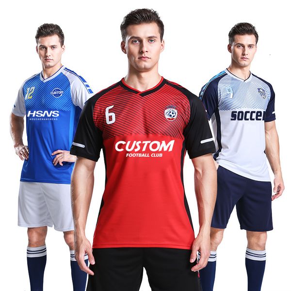 Altri articoli sportivi Commercio all'ingrosso Personalizzato Adulti Divise da calcio 100% poliestere Maglie da calcio Maglie da calcio traspiranti Set per uomo S103 230620