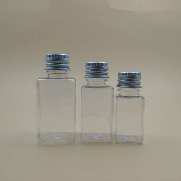 10ml 20ml 30ml alüminyum kapak kare şişesi, çiçek su şişeleri, doldurulabilir şişeler, küçük plastik şişeler f1253 hghrr