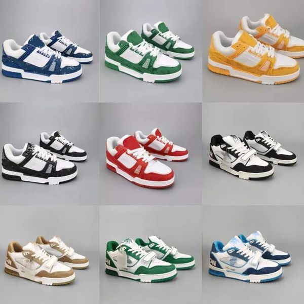 High Edition Trainer Sneakers Dunks Board Низкие плоские каблуки Круглый носок Мужские и женские унисекс роскошные дизайнеры Модная повседневная обувь Фабричная обувь