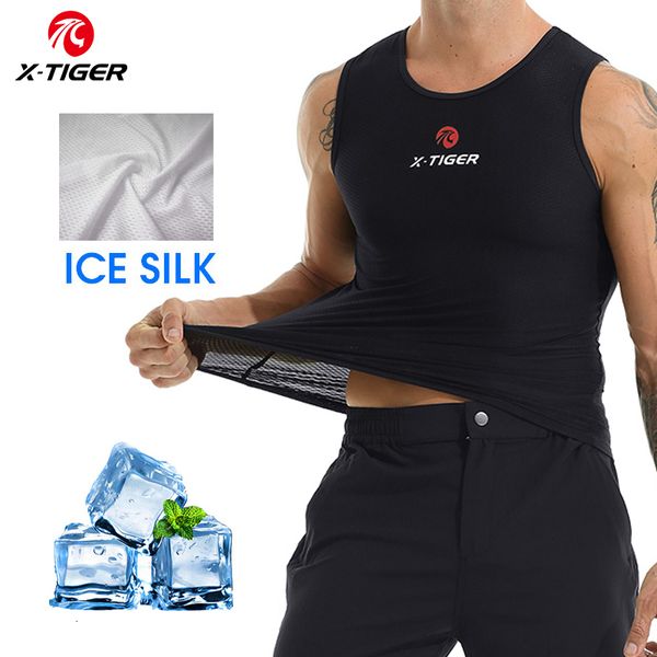 Camicie da ciclismo Top XTIGER Camicetta a maniche lunghe da uomo estate inverno caldo collo rotondo termico sottile strato di base 230620