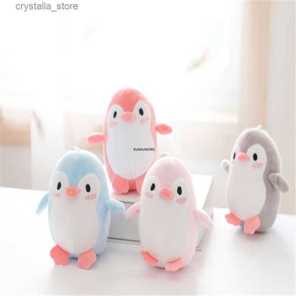 4 colori: simpatico peluche pinguino grande 12 cm; Regalo per bambini Portachiavi Peluche Bambola giocattolo L230518