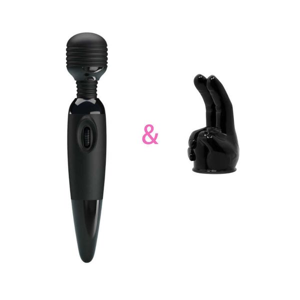 Vibratori Bacchetta magica Accessorio vibratore Asta Multivelocità Coppia adulta Giocattoli sessuali per donne Uomini Masturbazione 1120_voghion.com