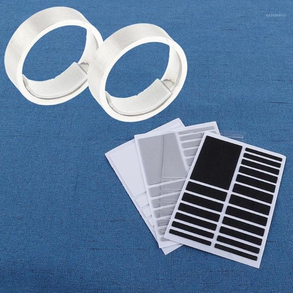 Cluster-Ringe DIY transparente Basis unsichtbarer Ringgrößeneinsteller Schutz Spanner Reduzierer Größenänderung Schmuck Werkzeuge Ausrüstung Teil für größere