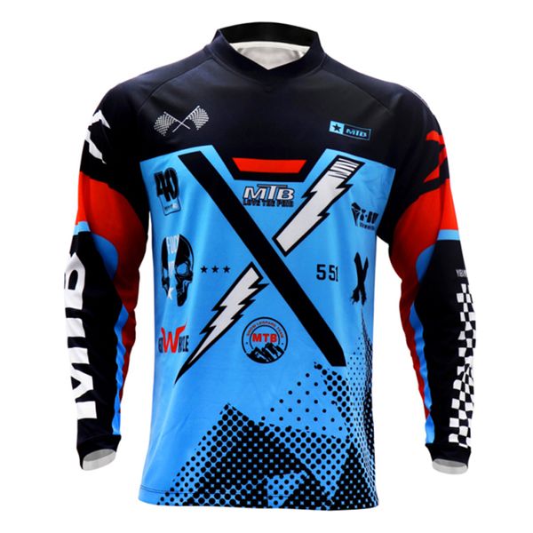 Radfahren Shirts Tops Racing Jersey Enduro Motocross Maillot Hombre Moto MX Downhill Off Road Berg Spexcel ATV 230620