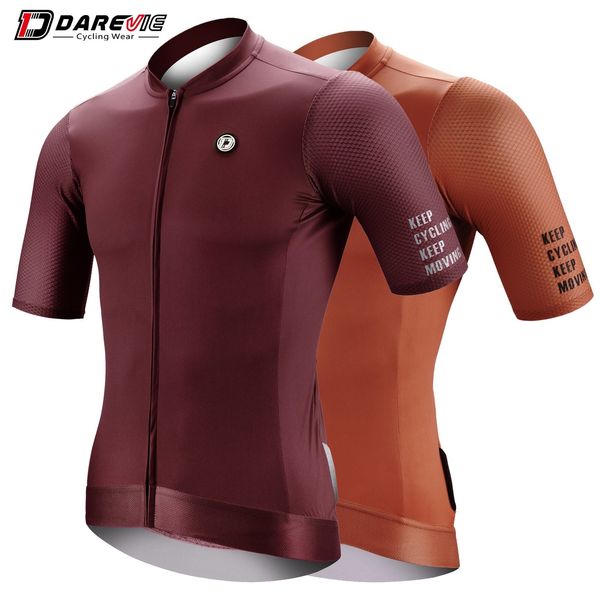 Велосипедные рубашки топы Darevie Jersey Fashion Women Spf 50 Man Bike Высококачественная дышащая рубашка MTB Road 230620