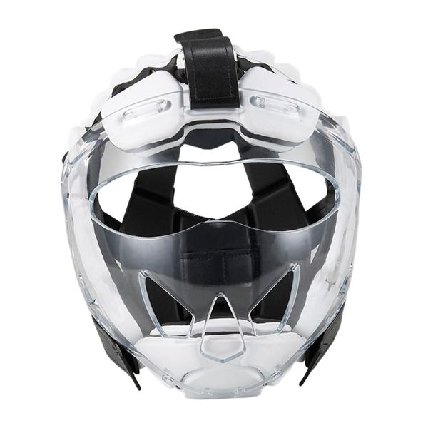 Patins Capacete Capacete de Boxe Face Shield Head Guard BJJ Artes Marciais Sports Karate Headgear 230619