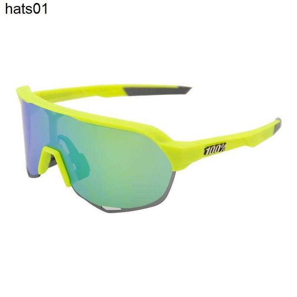 Brillen 100 Fahrradbrillen Outdoor-Sportbrillen Mountainbike Straßenfahrzeug winddichte Schutzbrillen für Damen und Herren