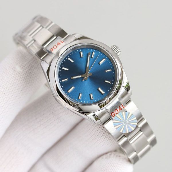 Blue Mens Watch Designer Relógio de Alta Qualidade Movimento Automático Womens Watch Tamanho 41 36 31 Safira Vidro À Prova D 'Água Balão Bola Relógio Jason007 Relógio Orologio Presente