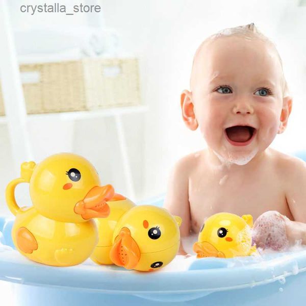 Pato Amarelo Bonito Regador Brinquedo De Banho Brinquedo Lavagem De Cabelo Para Bebê Criança Praia Piscina Chuveiro Brinquedo Água Regador Brinquedo Para Crianças L230518