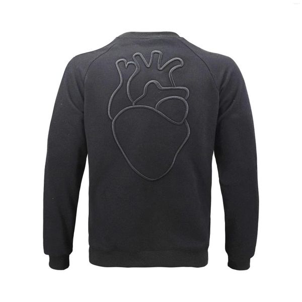 Felpe con cappuccio da uomo TAGLIA USA Felpa con cappuccio di alta qualità Ricamo Moda Streetwear Felpa da uomo Hip Hop Casual Autunno in cotone nero