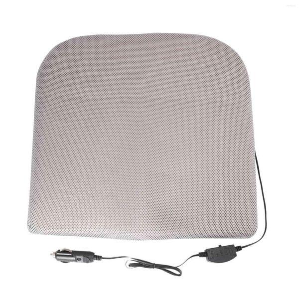 Assento de carro capa de plástico quadril respirável aumento capa de almofada proteção de espuma de memória com almofada de vibração de linha.