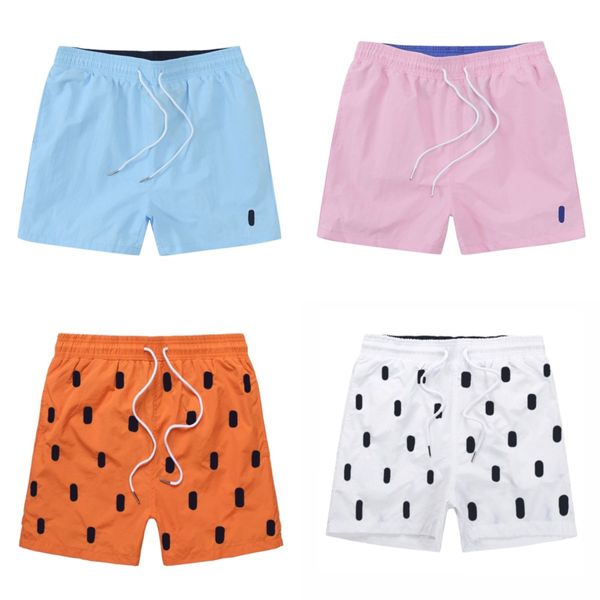 Herren-Shorts, Designer-Sommer-Badeshorts, Raffles Charger-Stickerei, atmungsaktiv, Beach Lawrence Short Polo, schnell trocknende Mesh-Shorts