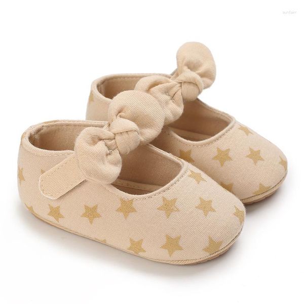 Sapatos sociais First Walkers bebê meninas Mary Jane solado macio bordado infantil princesa