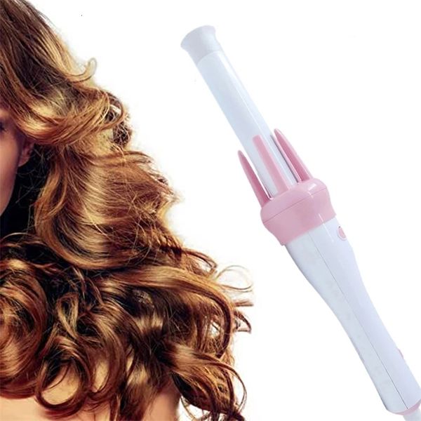 Curling Irons 28mm Ceramic Ricevitura rotante in ferro da golocero automatico Strumenti di styling professionale Stick 230619