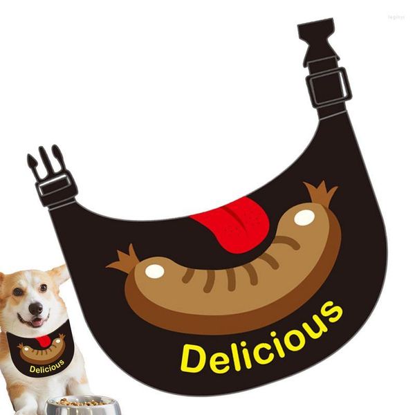 Köpek araba koltuğu, evcil hayvan tükürük havlu sosis eşarp bibana konforlu yaz yakalı kedi köpekleri için düğmeli küçük orta büyük