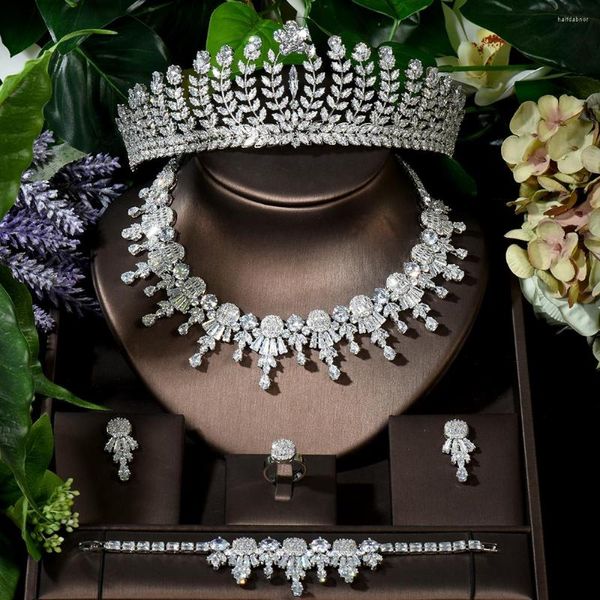 Серьги ожерелья наборы модного свадебного орнамента Кольер Мариб Мариаги Аксессуары