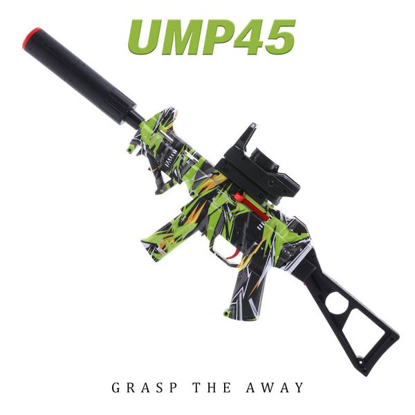 Novo UMP Gel Balls Gun Airsoft Gun Hidrogel Pneumatic Rifle Sniper Launcher Brinquedos para Meninos Adultos CS Fighting