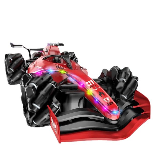 Rapid Formula F1 Auto giocattolo RC Auto 4WD Modello di auto da corsa Fumo spray Veicolo da corsa Telecomando Auto da corsa ad alta velocità Ragazzo per bambini