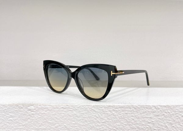 Усовершенствованные Tomsunglasses для мужчин и женщин -дизайнеров листовые круглые очки рамы Ford Flat Lights Стала Полнолочные солнцезащитные очки против синего света