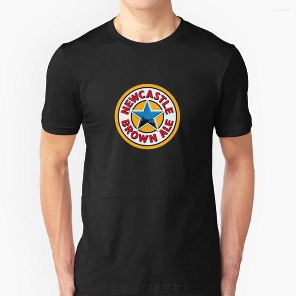 Herren T-Shirts Castle Brown Ale Shirt Sommermode Casual Baumwolle Rundhalsausschnitt United Beer Geordie