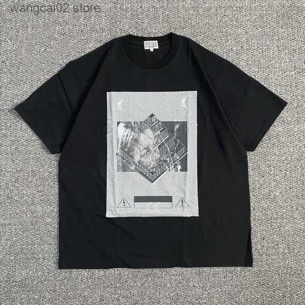 Männer T-Shirts Gute Qualität Pyramid Print Cav Empt Mode Hemden Männer 1 1 CAVEMPT C.E Frauen Vintage T-shirt T-stück Herren Kleidung T230621