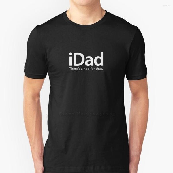 Мужские футболки T Идад ... есть вздремление для этой футболки с коротким рукавом летняя мужская рубашка с уличной одеждой папа.