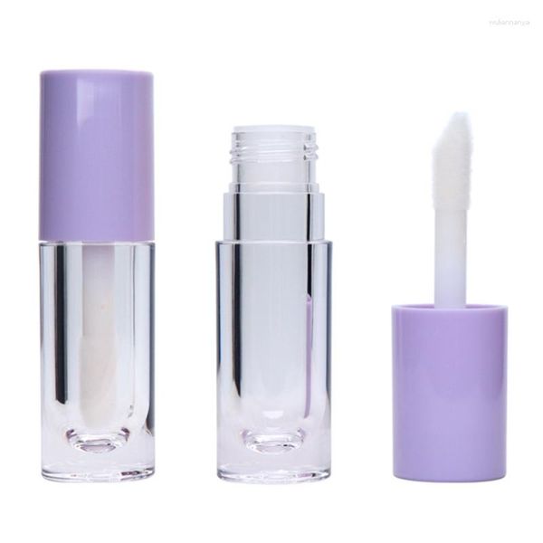 Vorratsflaschen 10 teile/los 6,5 ml Leere Lippenstift Tuben Transparent Lip Gloss Große und Kurze Klare Eyeliner Mascara Container