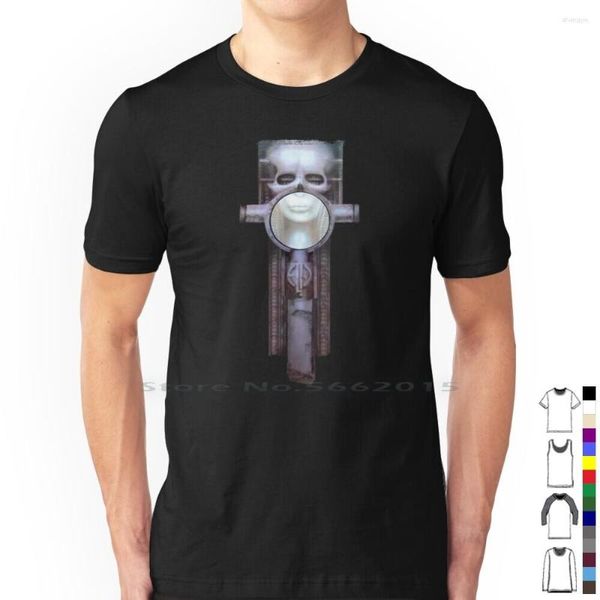 Herren T-Shirts Elp Brain Salad Shirt Baumwolle Emerson Lake und Palmer Progressive Roll Goth Short