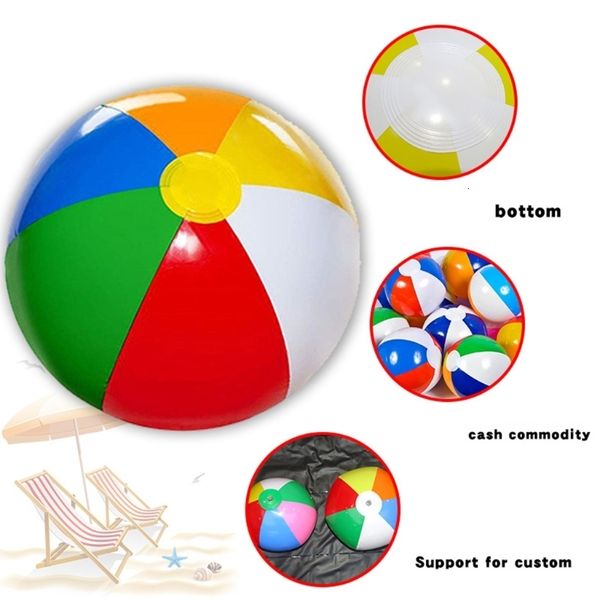 Sand Play Water Fun Colorful Balões Infláveis Ball Pool Play Party Water Game Balloons Beach Sport Ball Saleaman Fun Toys for Kids 230621