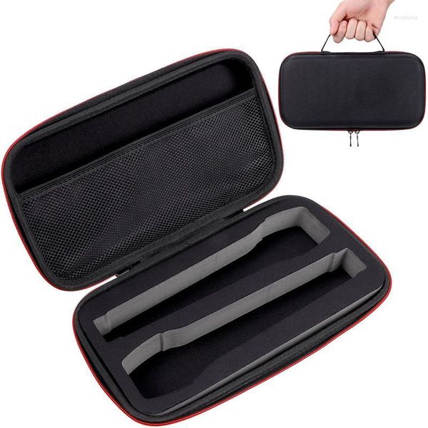 Sacos de armazenamento estojo organizador bolsa de microfone com esponja espessa para transporte caixa portátil microfone EVA