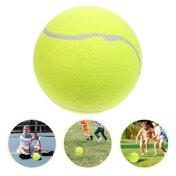 Tennisbälle Outdoor-Spielspielzeug Kinder aufblasbarer Gummiball Haustier Hund 20 x 20 cm Kinder groß blau 230620