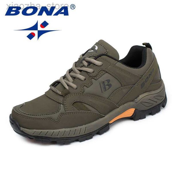 Wanderschuhe BONA Neue Klassiker-Stil Herren-Wanderschuhe Schnürschuhe Herren-Sportschuhe Outdoor-Jogging-Turnschuhe Bequem weich Schneller kostenloser VersandHKD230621