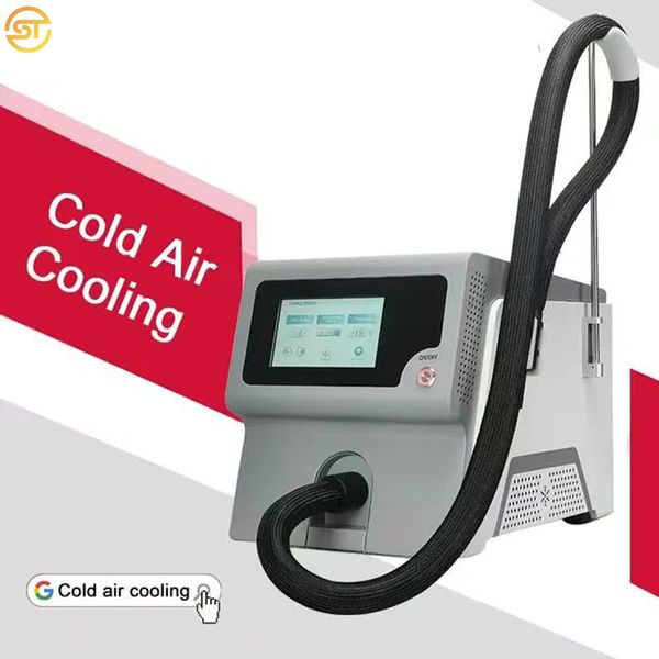 IPL CO2 Lazer Tedavisi İçin Taşınabilir Cilt Soğutma Sistemi -20 Derece Sıcaklık Ağrı Cryo Soğutma Cihazı