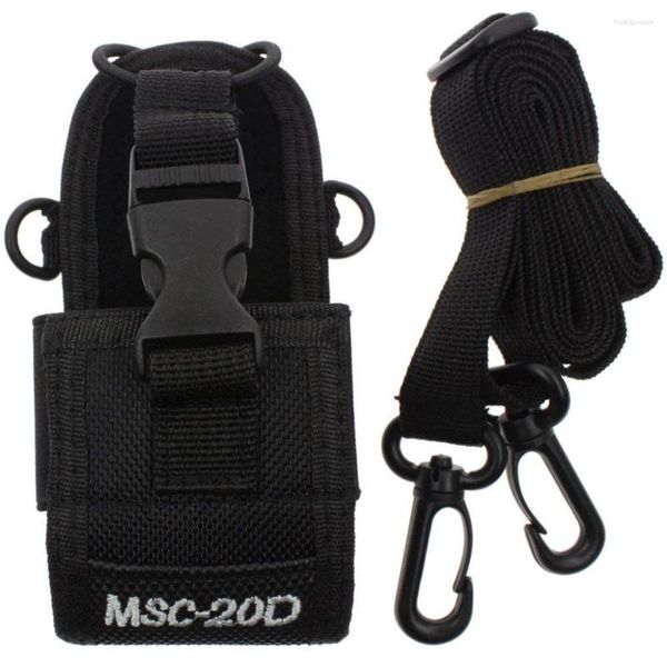 Walkie Talkie 2 Stück Tasche Holster MSC-20D Nylon Tragetasche für tragbares Radio BaoFeng UV-5R 6R GT-3 BF-888S 82 DM-5R Plus