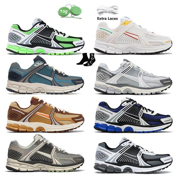 Top Quality Top Running Shoes Designer Esportes Ao Ar Livre Vomero 5 Mulheres Mens Luxo Malha Branco Cinza Trigo Grama Cacao Wow Amarelo Ocre Preto Gergelim Aveia Corredor Sneak