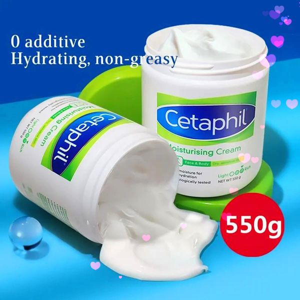 versão atualizada Cetaphil Creme Hidratante 550g Loção Hidratante Melhora a Aspereza Loção Melhora