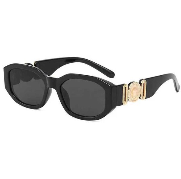 Sonnenbrille mit klassischem Rahmen für Herren und Damen, schöne Designer-Brille, Biggie-Sonnenbrille, Damen-Luxus-Modebrille, Hip-Hop-Brille, grün