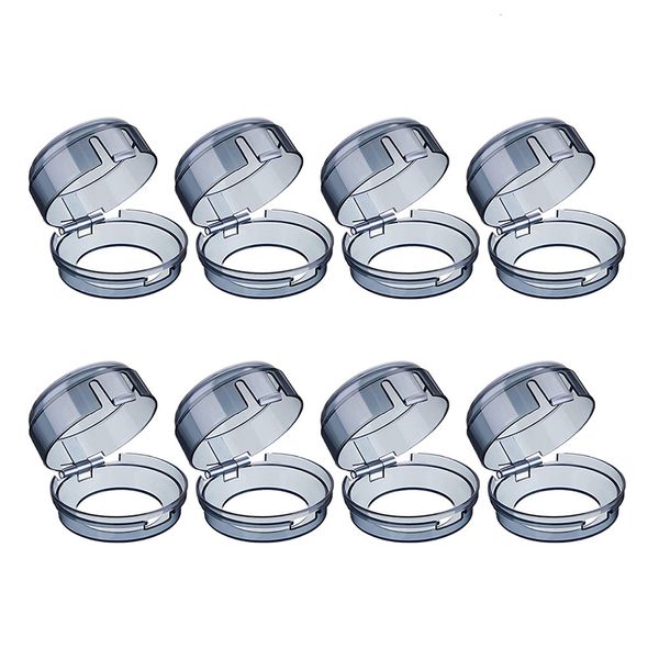 Coperture per sedili da 8 pezzi Babish posate manopole a gas nero protettori da cucina Guardia da forno di plastica Switch Guards 230620